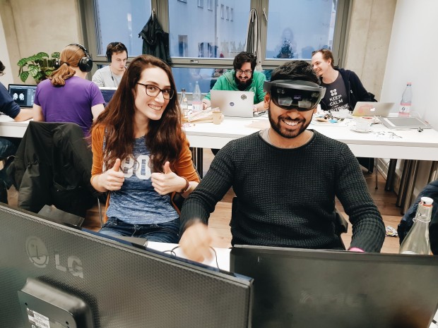 Auch Hololens war am Start. (Bild: Sandy Kramer/Booster-Space)